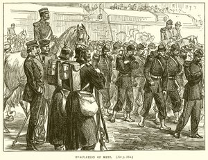 Evakuierung von Metz