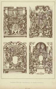 Beispiele aus der "Architectvra" von Wendel Dietterlin