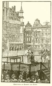 Hinrichtung von Egmont und Horn von English School