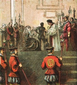 Hinrichtung von Maria Stuart von English School