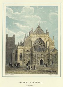 Exeter Kathedrale, Westfassade von English School