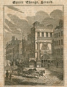 Exeter Change, The Strand, London von English School