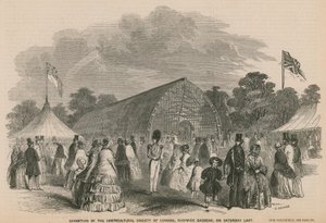 Ausstellung der Gartenbaugesellschaft von London, Chiswick Gardens von English School