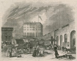 Außenansicht des Great Western Railway Terminals von English School