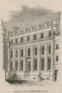 Außenansicht der London und Westminster Bank von English School