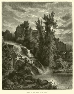 Fall des Liris bei Isola von English School