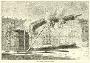 Sturz der Vendôme-Säule, April 1871 von English School