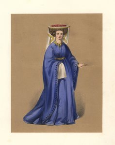 Mode während der Herrschaft von König Heinrich IV. und V., Illustration aus 