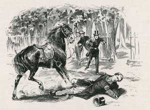 Tödlicher Unfall von Sir Robert Peel, Constitution Hill von English School