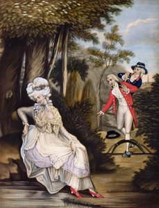 Fatal Neugier, veröffentlicht von Robert Sayer & J. Bennett, 1784
