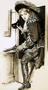 Weibliche Straßenräuberin Lady Katherine Ferrers