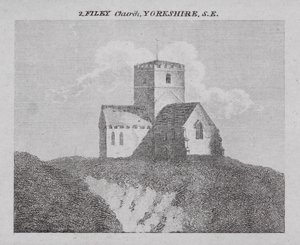 Filey Kirche, Yorkshire, SE von English School