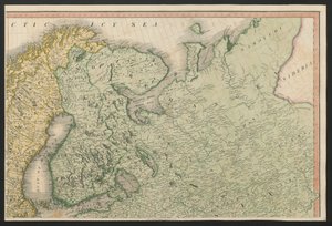 Finnland und Russland, aus Europa, beschreibt alle Änderungen des Territoriums, zusammen mit ihren Abweichungen in den Grenzlinien seiner verschiedenen Reiche und Staaten, vereinbart und bestätigt durch den definitiven Vertrag von Paris, 20. Nov. 1815, ver