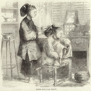 Haare im Teekannen-Stil frisieren von English School