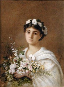 Flora, ca. 1900 von English School