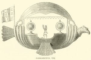 Flugmaschine, 1709 von English School