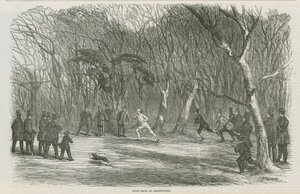 Laufwettbewerb in Bayswater, London von English School