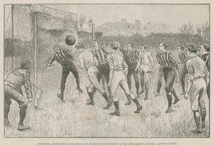 Football Association Challenge Cup Spiel im Kennington Oval von English School