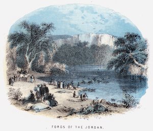 Furten des Jordan von English School