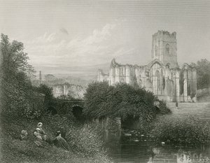 Fountains Abbey von English School