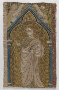 Fragment eines Orphreys von English School