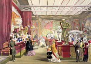 Frankreich Nr. 3, aus Dickinsons umfassenden Bildern der Großen Ausstellung von 1851, veröffentlicht 1854 von English School