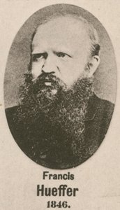 Francis Hueffer (Gravur) von English School
