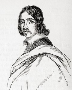 Francis Moore, britischer Arzt und Astrologe, aus Old England: A Pictorial Museum, veröffentlicht 1847