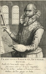 Frans Badens, Maler aus Antwerpen von English School
