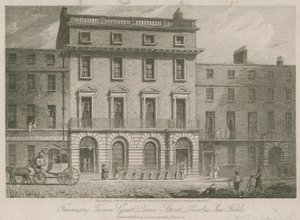 Freemasons Tavern, Great Duncan Street, Lincolns Inn Fields, London von English School