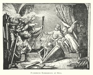 Friedrich Barbarossa in Susa von English School