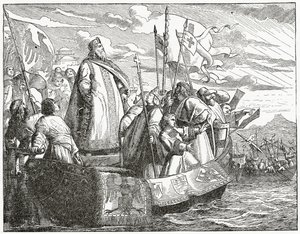 Friedrich überquert nach Kleinasien, 1882 von English School