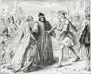 Friedrichs Empfang von Eleonore von English School