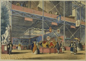 Aus "Dickinsons umfassende Bilder der Großen Ausstellung von 1851", veröffentlicht 1854 Indien Nr. 2, 1854 von English School