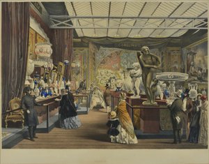 Aus "Dickinsons umfassende Bilder der Großen Ausstellung von 1851", veröffentlicht 1854 Frankreich, 1854 von English School
