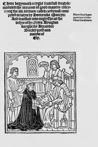 Frontispiz zu Myrrour of good maners 1523