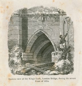 Frostmesse von 1814 von English School