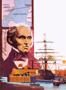 Volldampf voraus, Atlantik-Passagierschiff-Pionier Samuel Cunard von English School