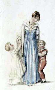 Festkleid, Modeplatte aus Ackermann