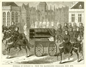 Beerdigung von Richard II von English School