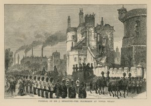 Beerdigung von Sir John Fox Burgoyne