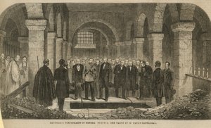 Beerdigung von Sir Thomas Picton von English School