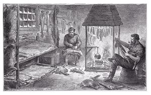 Pelzjäger in Kanada, 1880