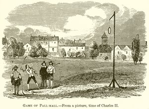 Pall-Mall-Spiel von English School