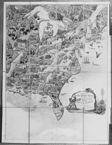 Spiel des Sternenbanners oder Auswanderer in die Vereinigten Staaten, um 1840
