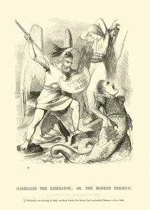 Garibaldi der Befreier; oder der Moderne Perseus von English School