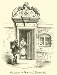 Tor zum Haus von James II von English School