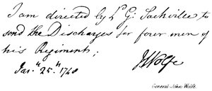 General John Wolfe von English School
