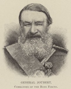 General Joubert, Kommandant der Burenkräfte von English School