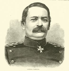 General Kamecke, Oktober 1870 von English School